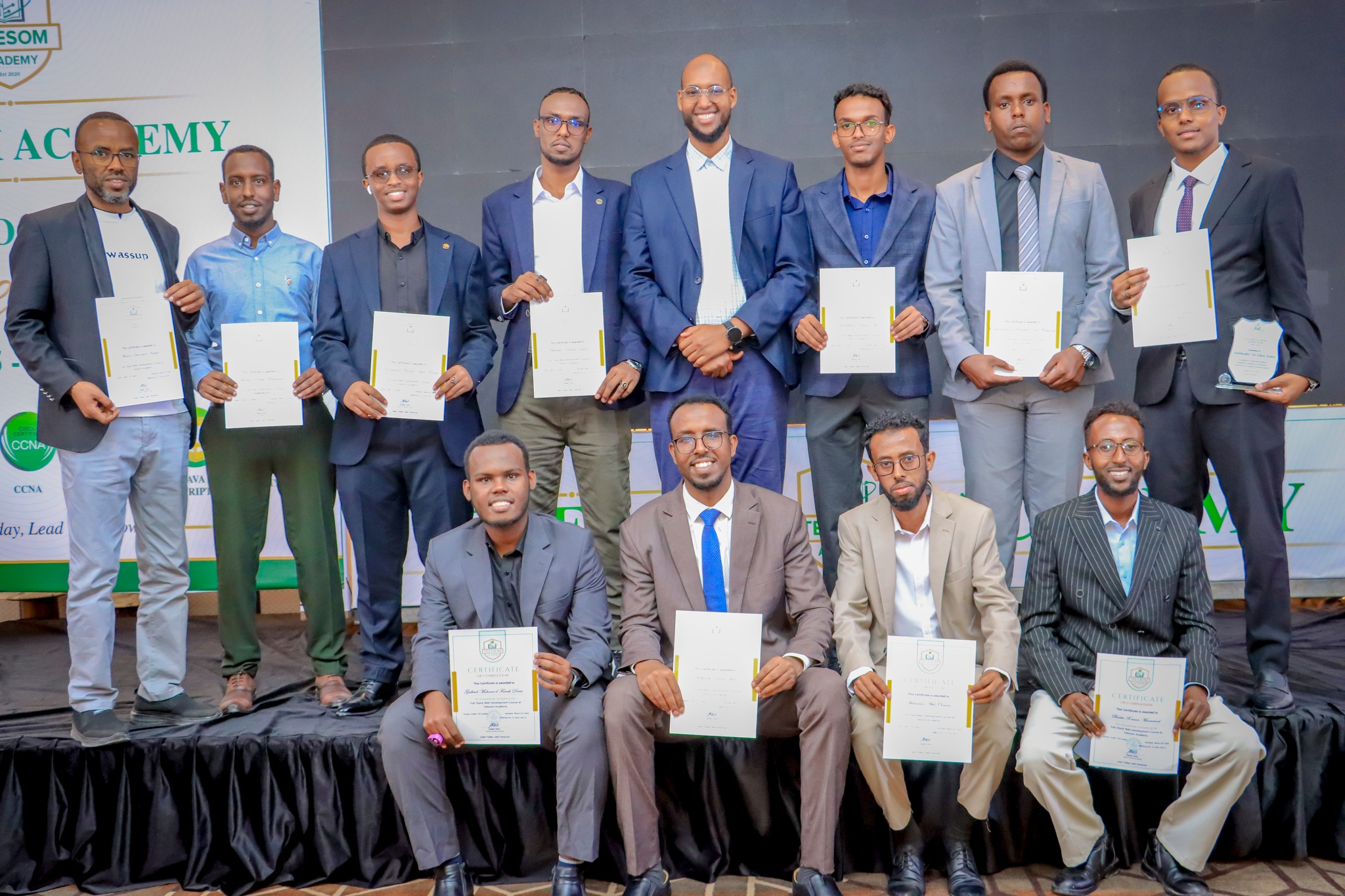 Telesom Academy Celebrates Graduation of 87 Digital Skills Professionals